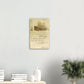 Vintage Hamburg Amerika Line Deutschland Wall Art Canvas (Mailed 03-17-1902)