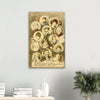 Vintage Horoscope of Godmothers Wall Art Canvas (Unused: 1900-1910)