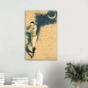 Vintage Wall Art Canvas - Fantasy Character Deep into Thought (10-12-1899)