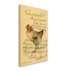 Vintage Wall Art Canvas - Hen Come Chick (11-12-1903)