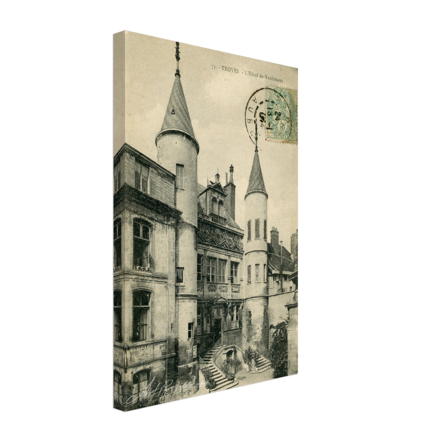 Hotel De Vauluisant-Troyes 01-13-1901