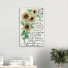 Vintage Sunflowers Wall Art Canvas - Art Revived (03-31-1904)