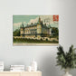 Château de Rambouillet Vintage Wall Art Canvas: Historic French Castle (05-09-1910)