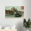 Château de Annecy Vintage Wall Art Canvas: 12th-16th Century French Castle (09-03-1908)