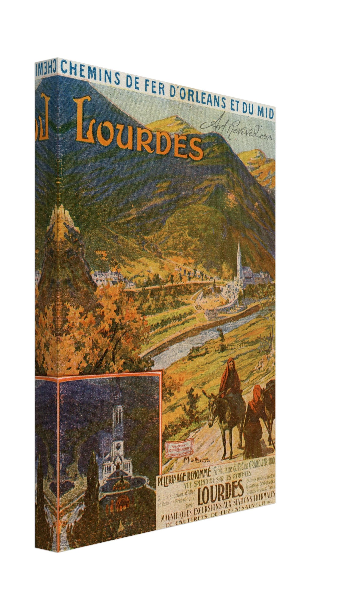 Chemin de fer l'Orleans et du midi Lourdes