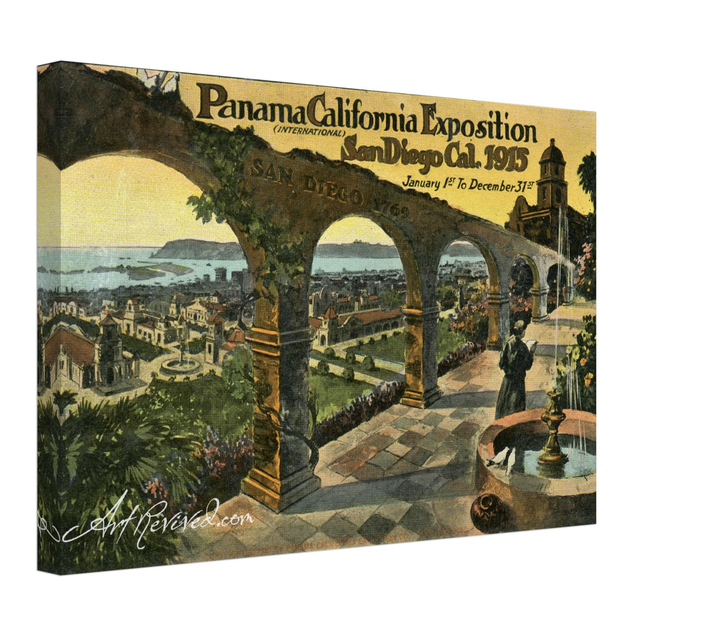 Panama-California Expo San Diego Ca 1915
