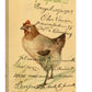 Vintage Wall Art Canvas - Hen Come Chick (11-12-1903)