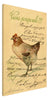 Vintage Wall Art Canvas - Hen Come Chick (11-12-1903)