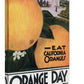 Orange Day California March 18th 1916 Vintage Wall Art Canvas (1916)
