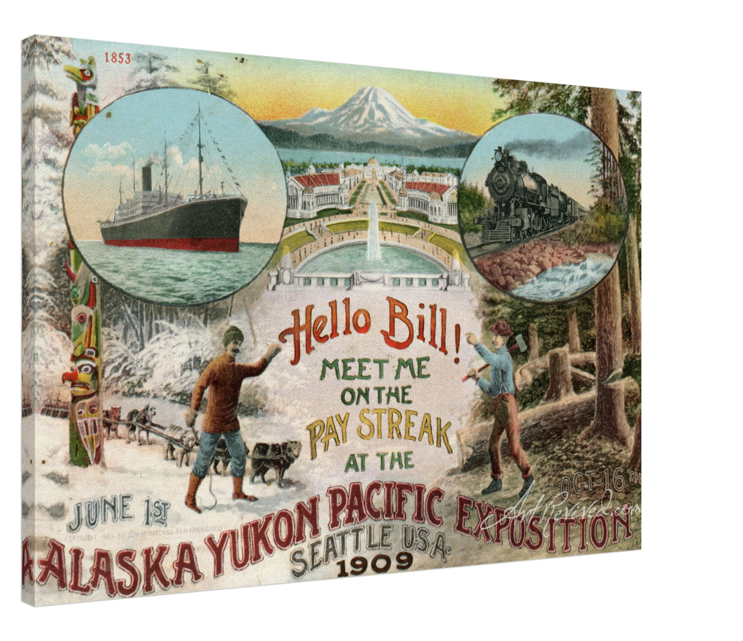 Alaska-Yukon Pacific Expo Seattle WA 1909
