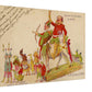 Vintage Wall Art Canvas - 31st Carnaval de Nice: Escorted by Tribe of Animals (Mailed 1904)