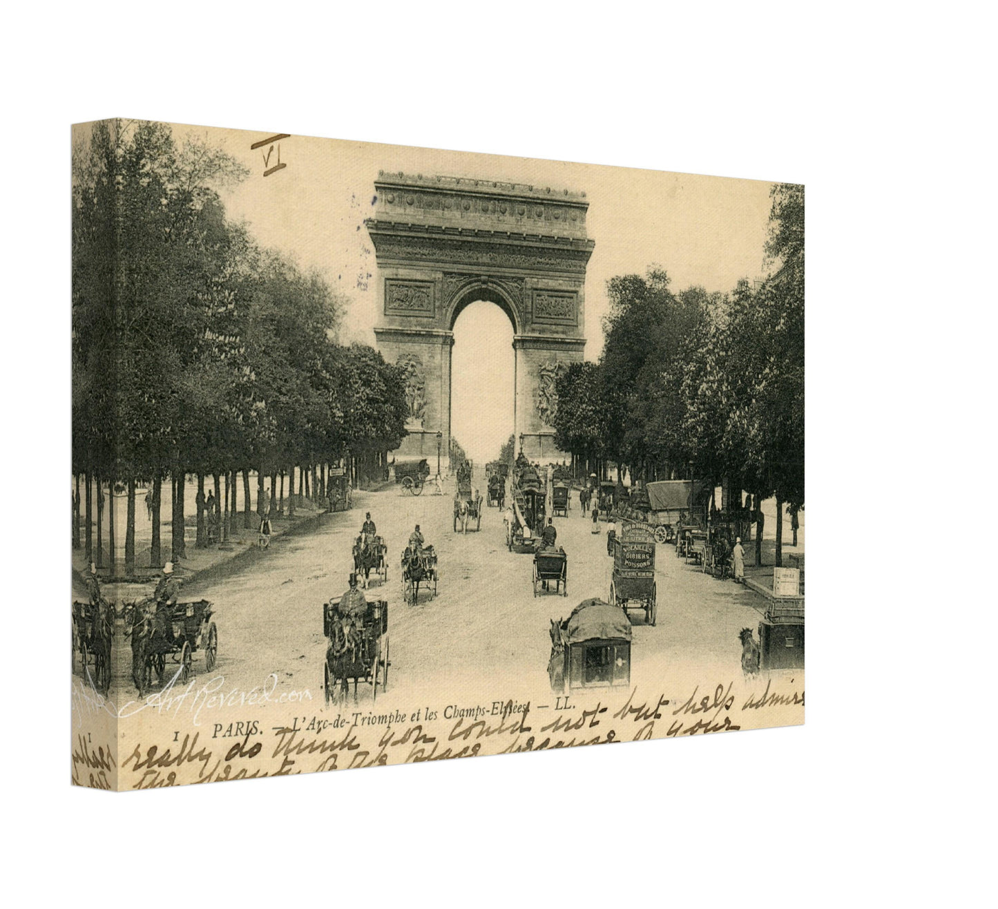 Paris L'Arc De Triomphe et les Champ-Elysees