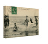 Berck plage-Swimmers leaving the sea