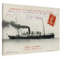 Vintage Wall Art Canvas - Steamship La Marsa (04-15-1914)