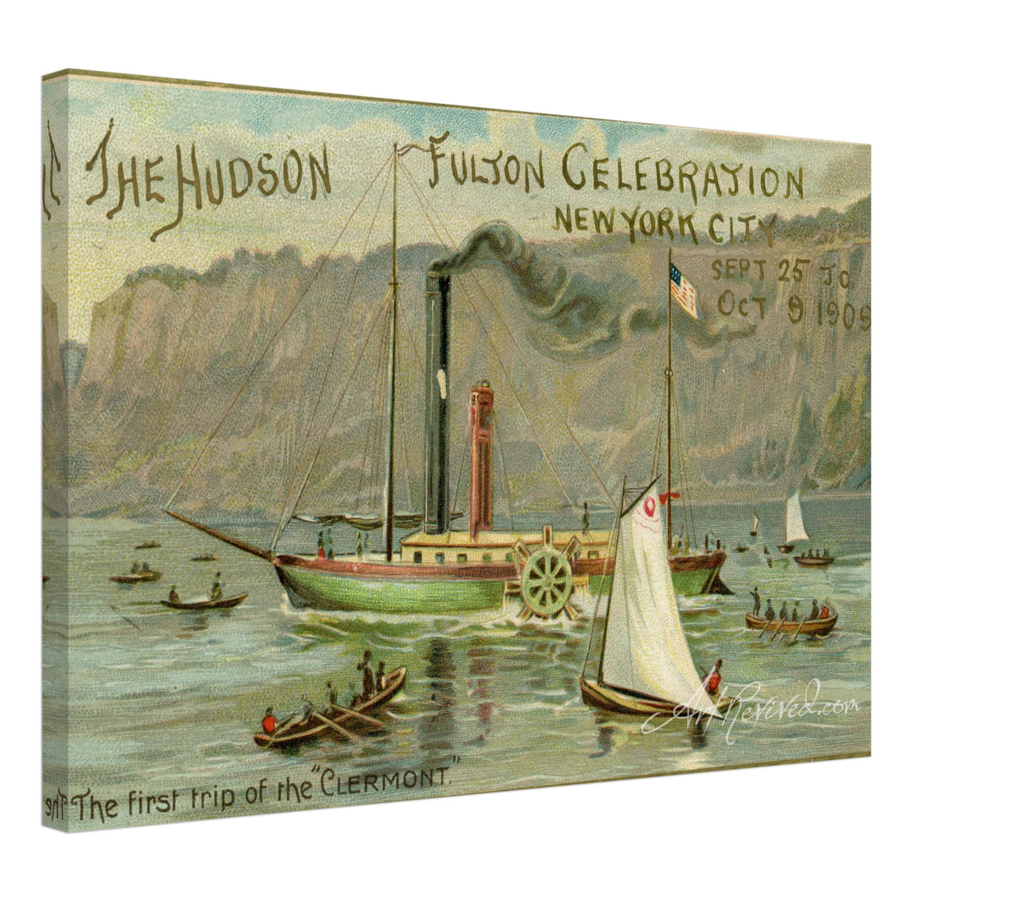 The Hudson Fulton Celebration NYC 1909