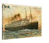 Vintage Wall Art Canvas - Hamburg Amerika Line, Victoria (Mailed 11-12-1913)