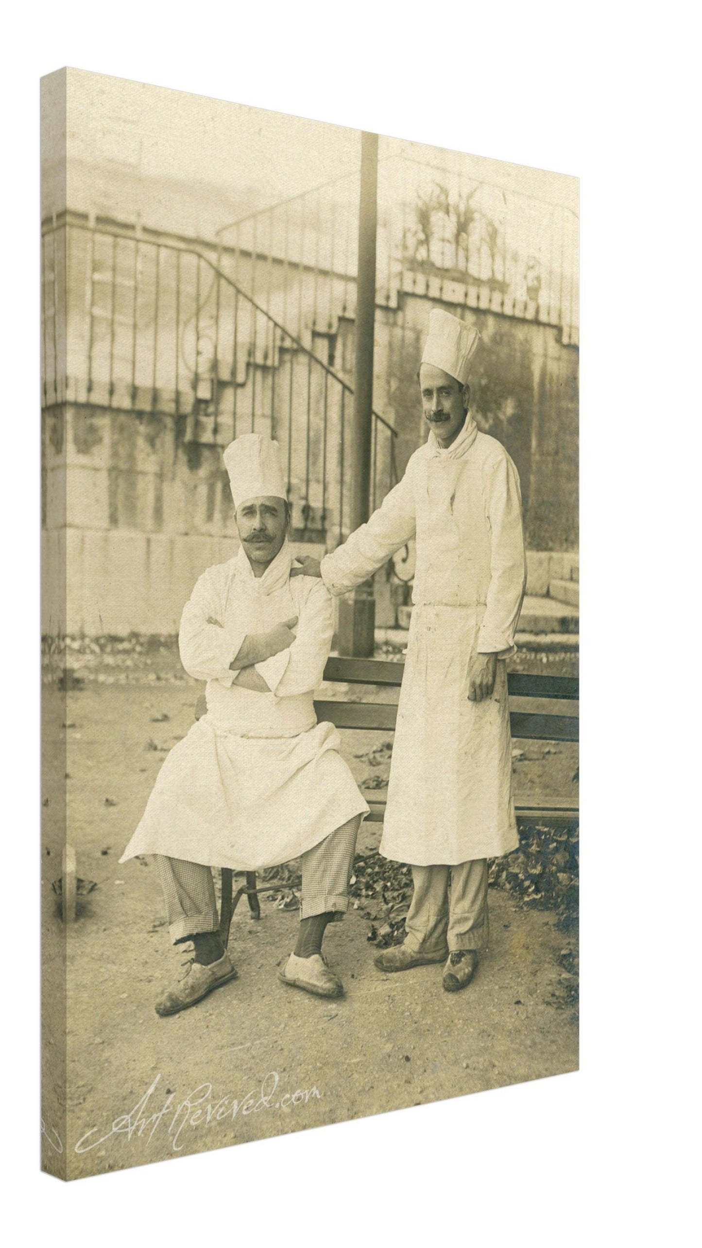 French Chefs taken in Marseille 1916