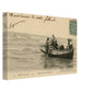 Vintage Wall Art Canvas - Berck Plage: Departure for Bathing (Mailed 08-20-1904)