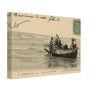 Vintage Wall Art Canvas - Berck Plage: Departure for Bathing (Mailed 08-20-1904)