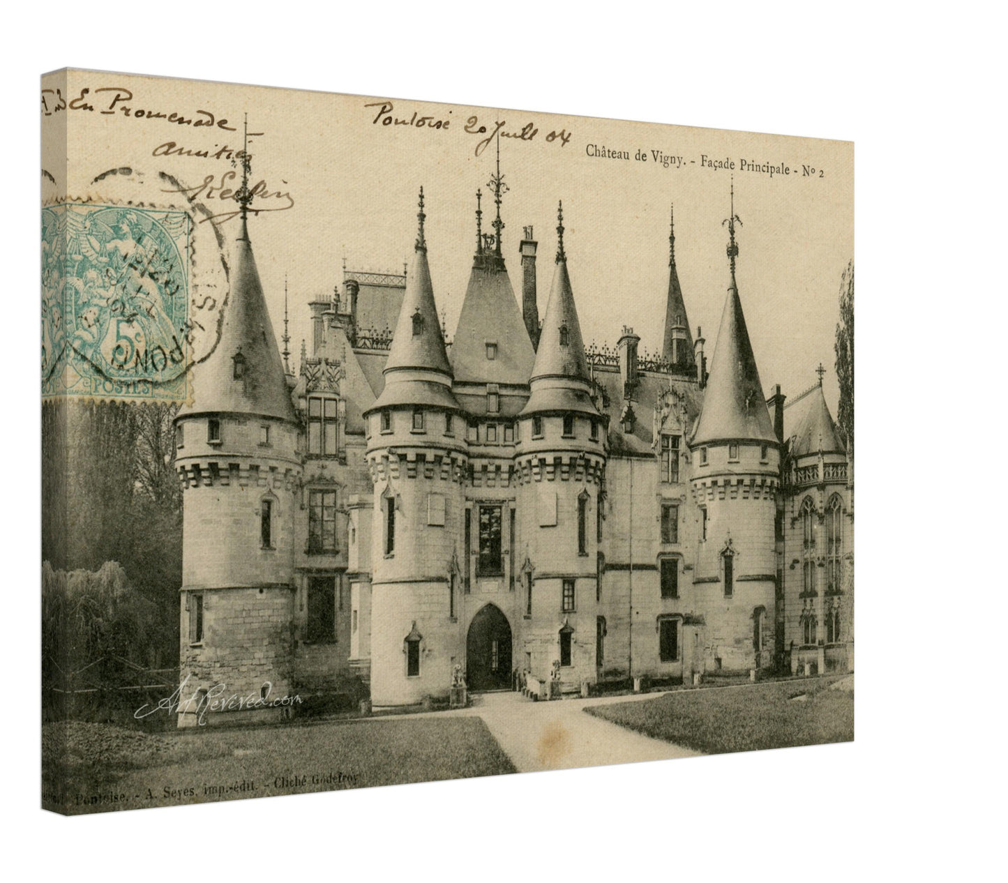 Chateau De Vigny 07-20-1904